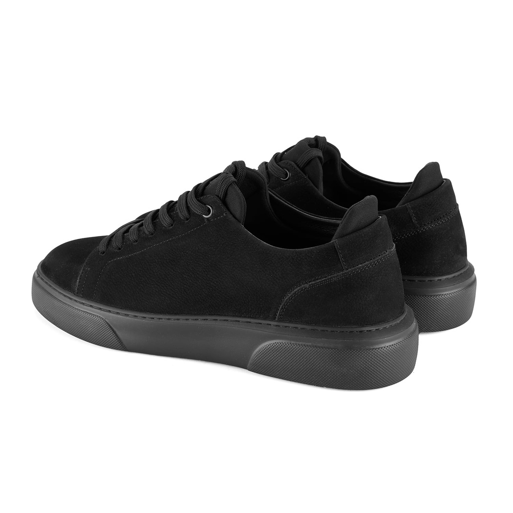 Holden Siyah Erkek Nubuk Deri Günlük Ayakkabı