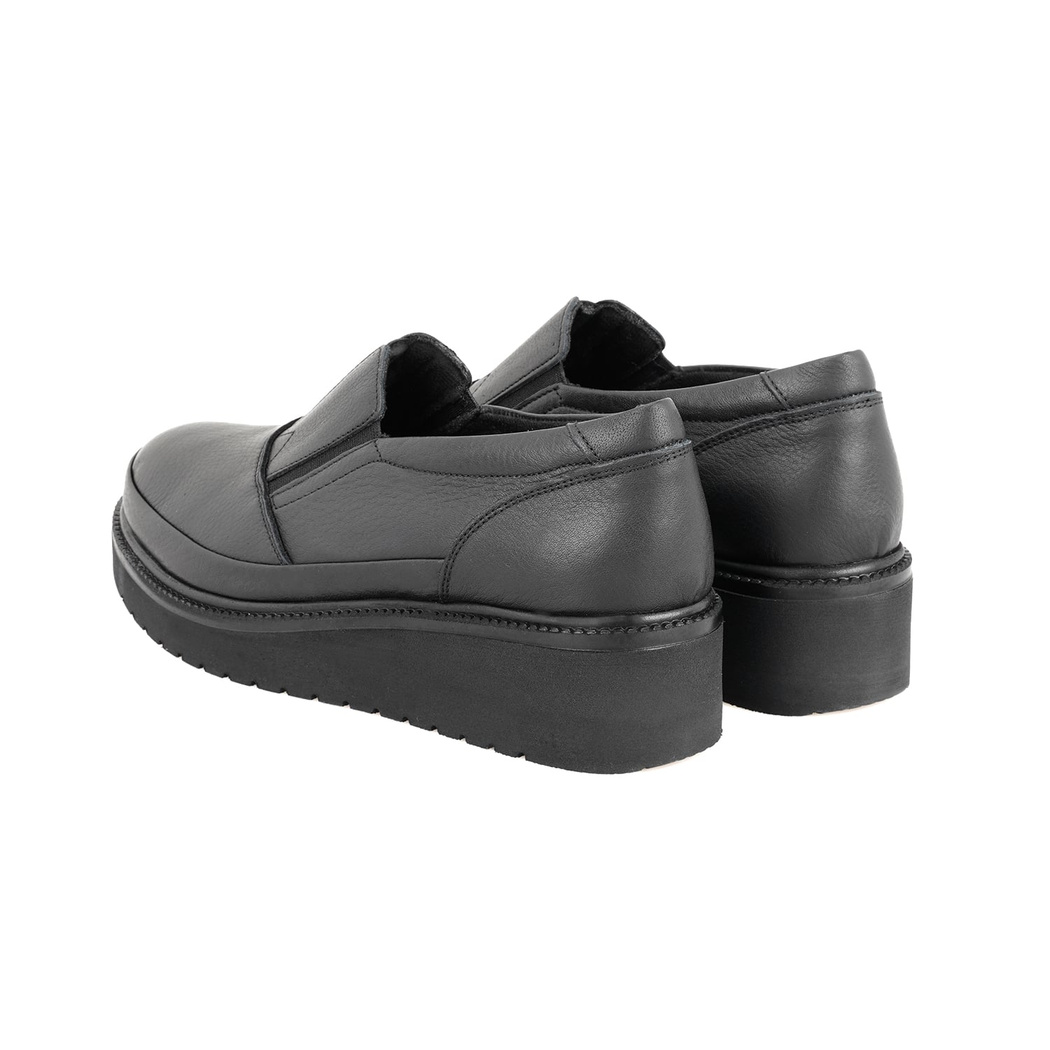 Honour Siyah Kadın Deri Günlük Ayakkabı