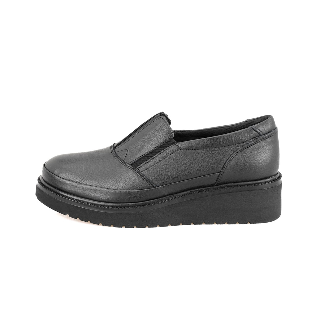 Honour Siyah Kadın Deri Günlük Ayakkabı