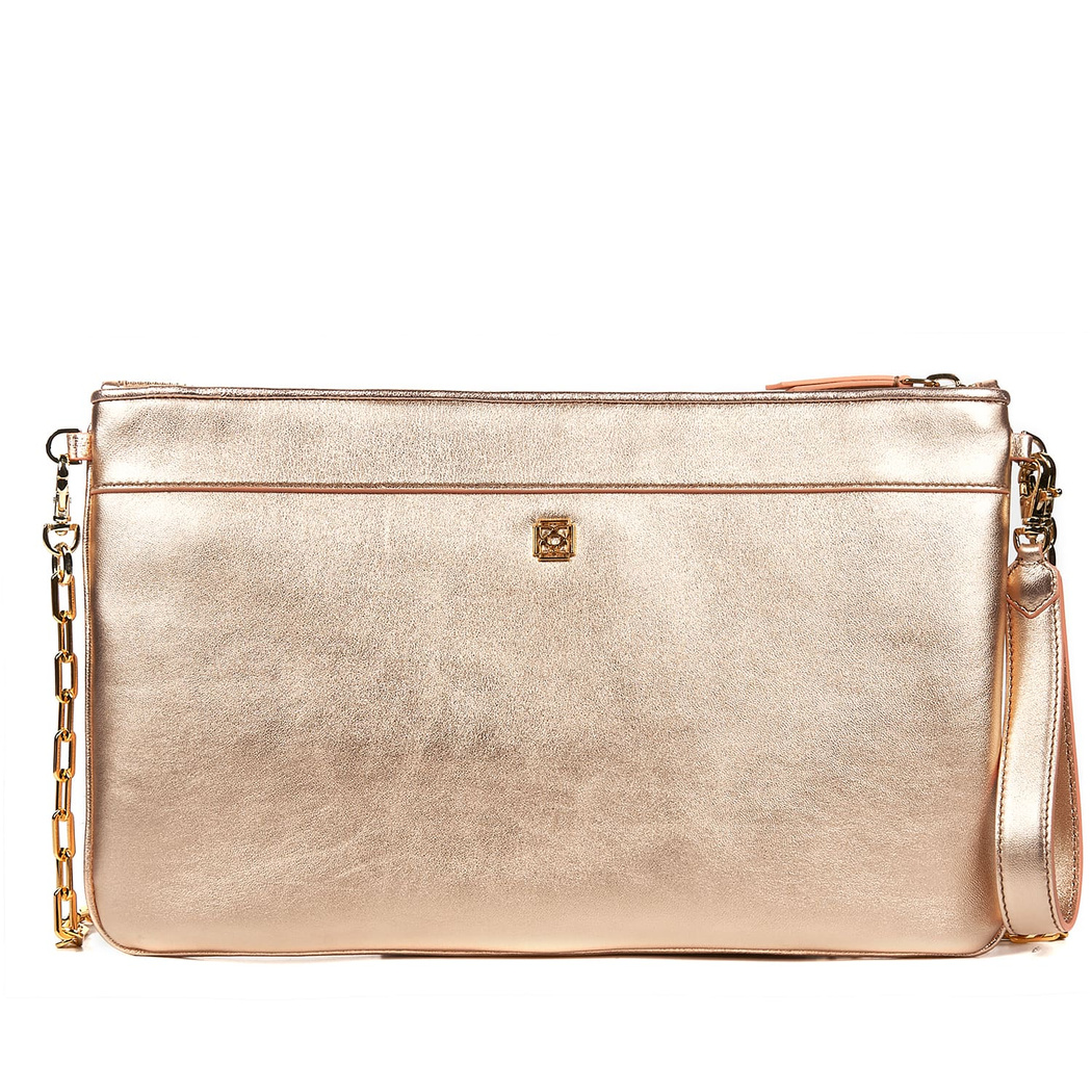 İgnis Kadın Zincir Detaylı Deri Omuz Çantası