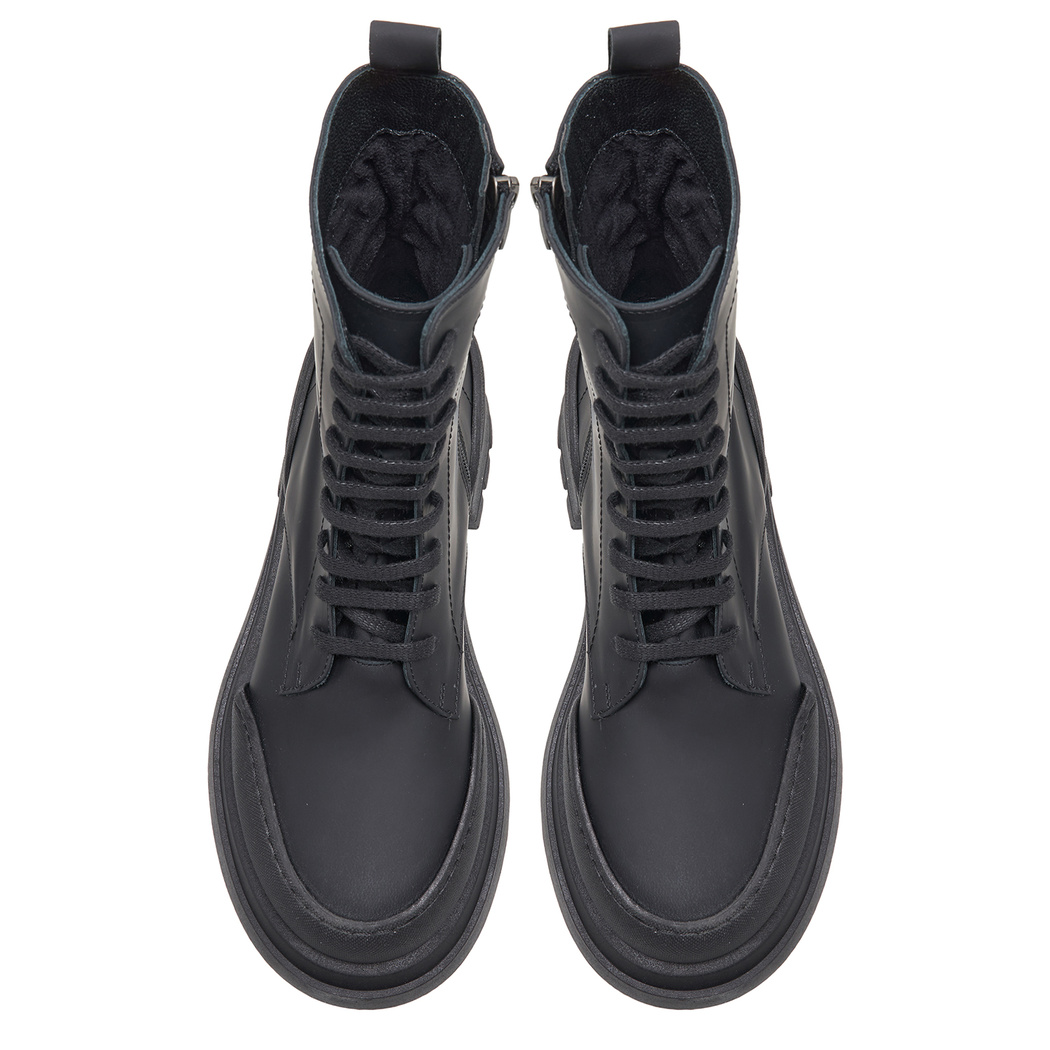 Imogen Siyah Kadın Deri Bot