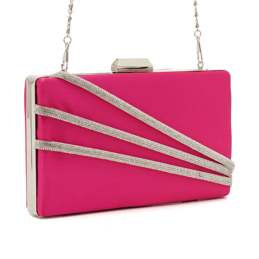 Irena Fuşya Kadın Gece Çantası