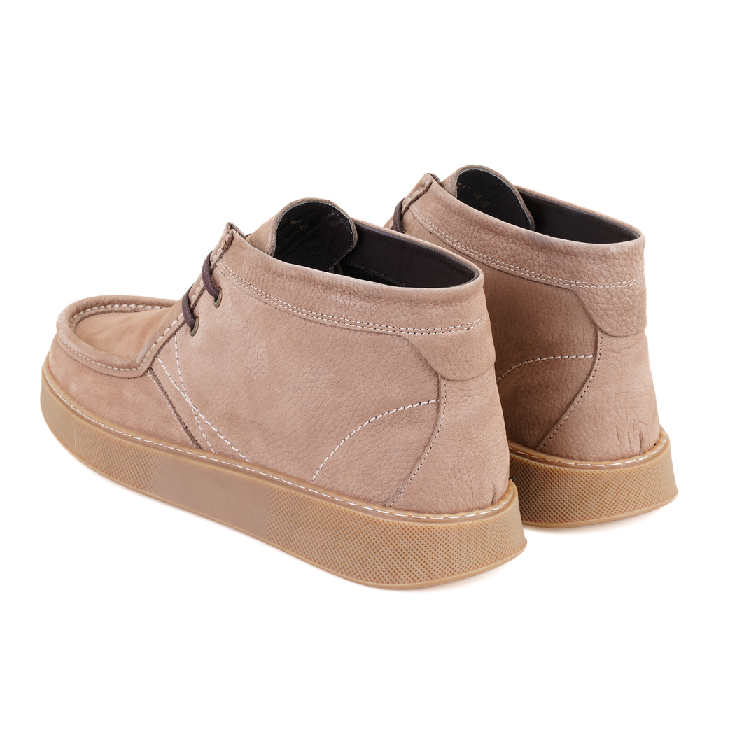 Ivory Kahve Erkek Nubuk Deri Bot