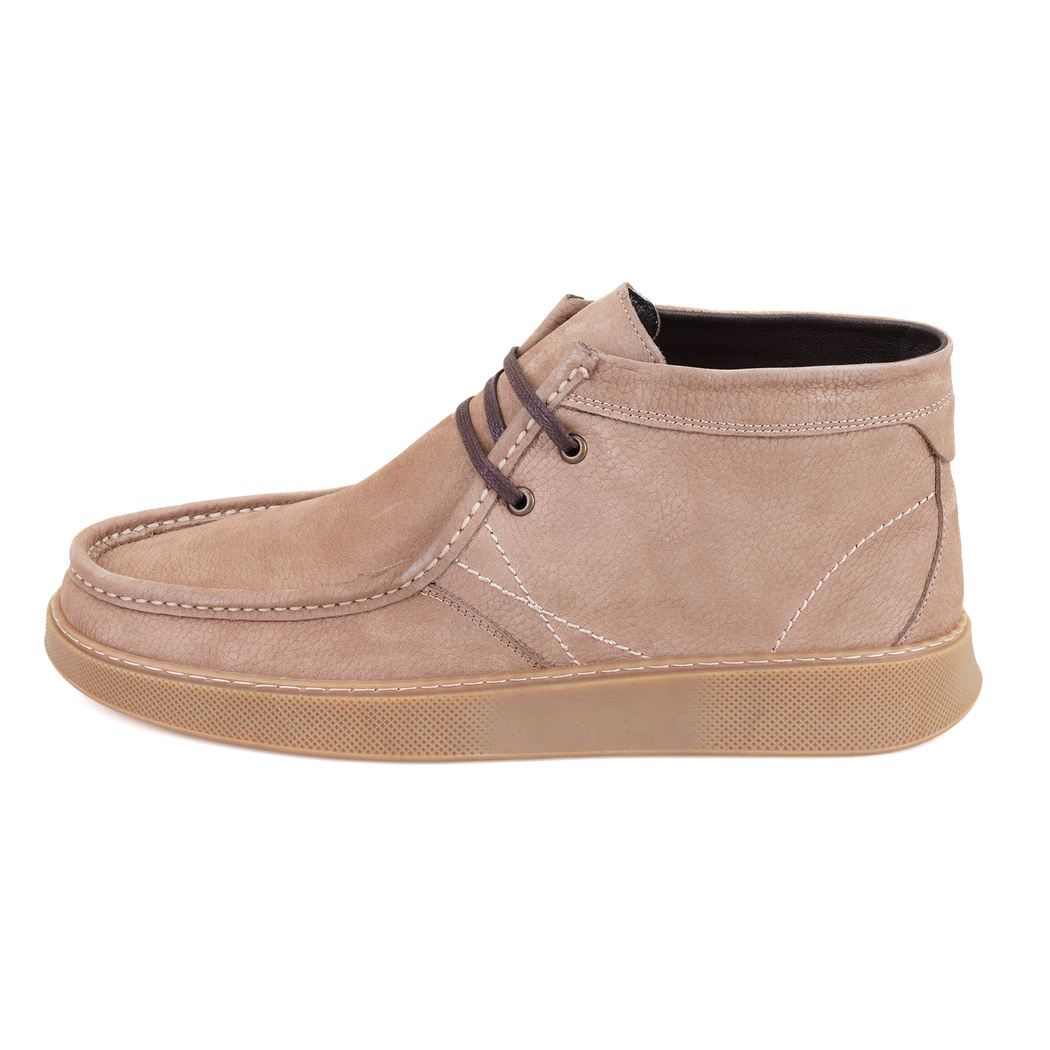 Ivory Kahve Erkek Nubuk Deri Bot