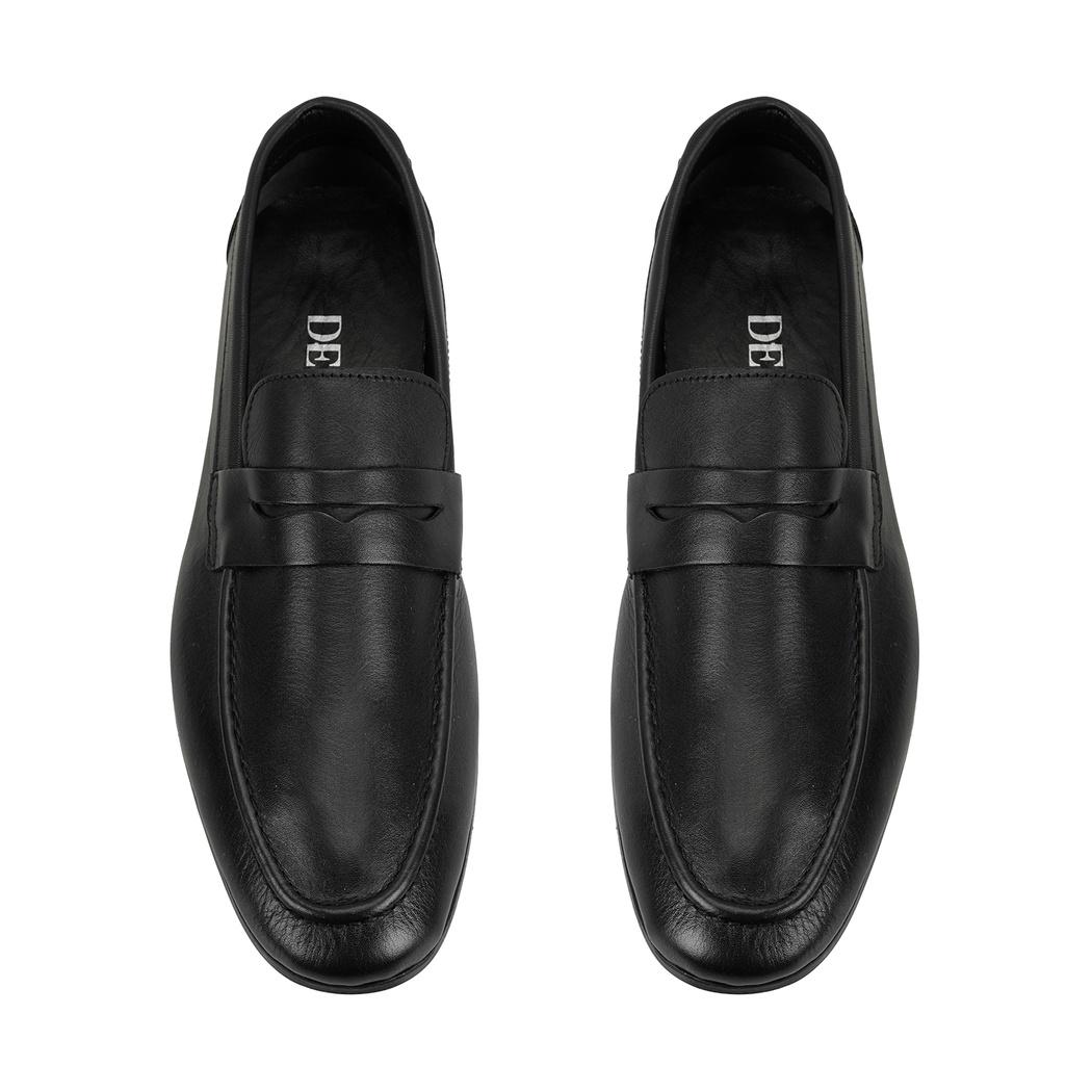 Jacob Siyah Erkek Deri Klasik Ayakkabı