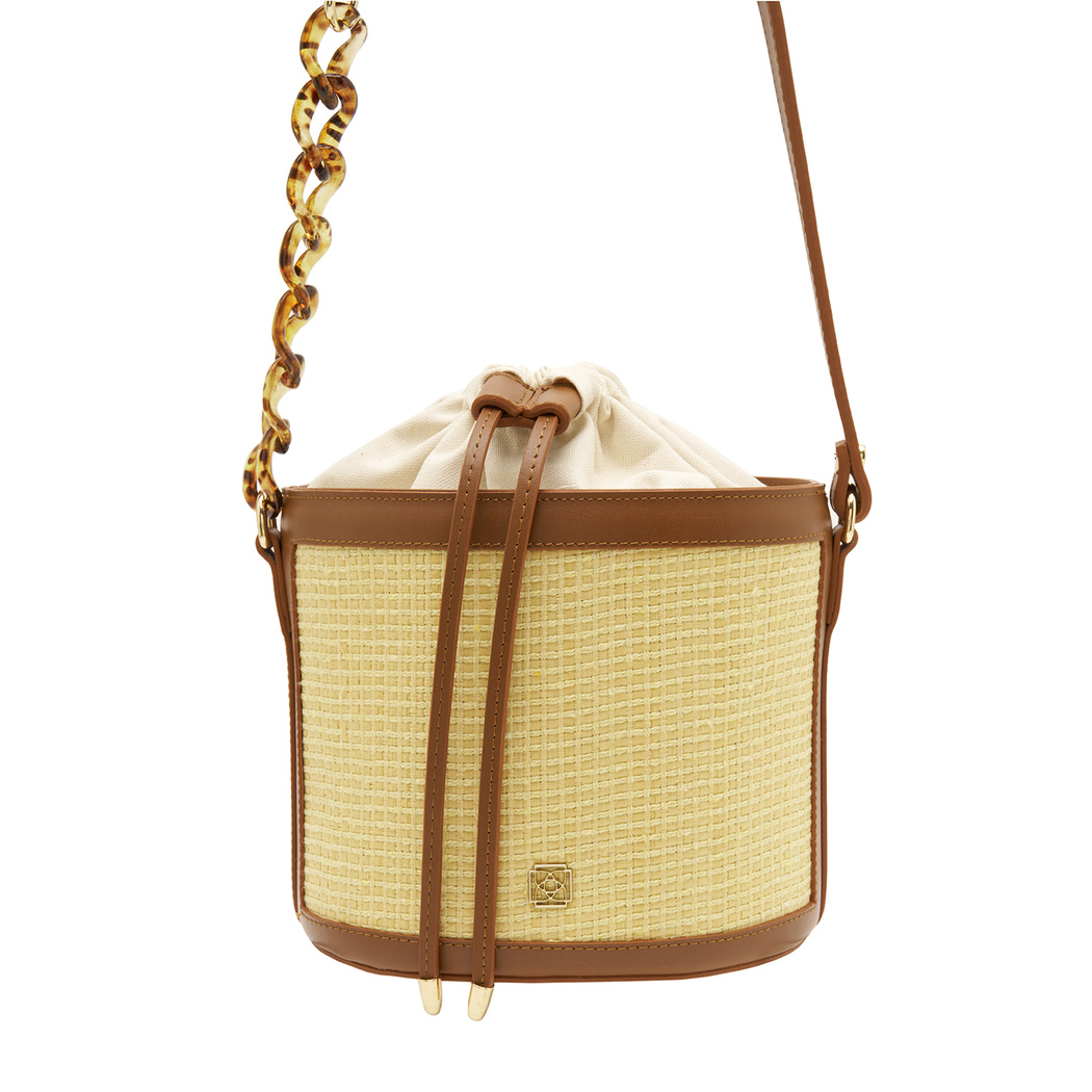 JakeTaba Kadın Hasır Omuz Askılı Çanta