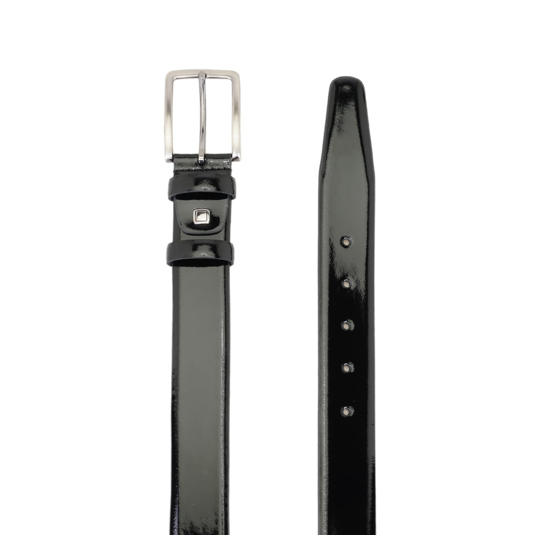 Javed Siyah Erkek Klasik Deri Kemer