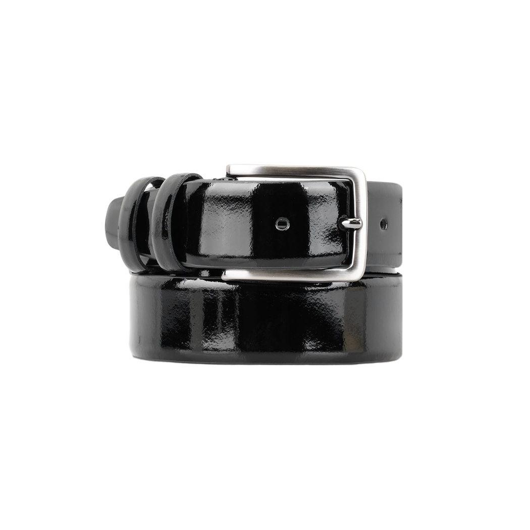 Javed Siyah Erkek Klasik Deri Kemer