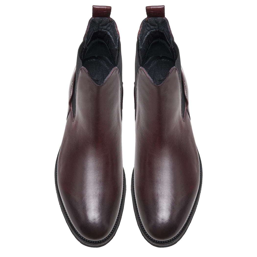 Jimbo Bordo Erkek Deri Chelsea Bot