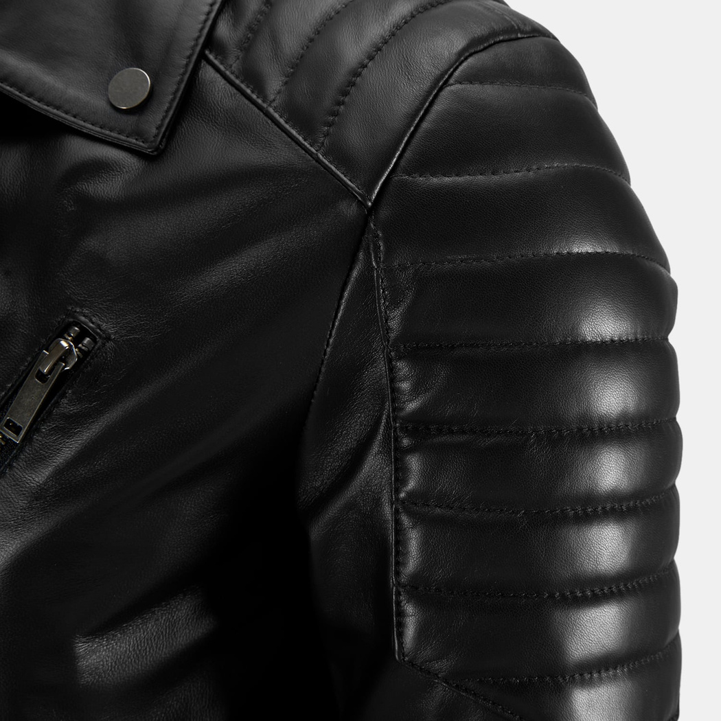 K12779 ERKEK DERI BIKER MONT