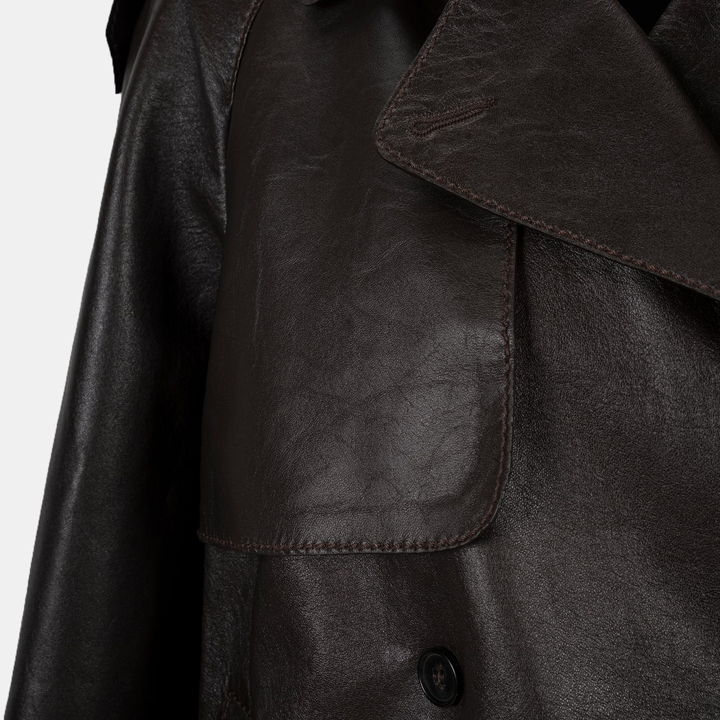 K14630 KADIN DERİ CEKET