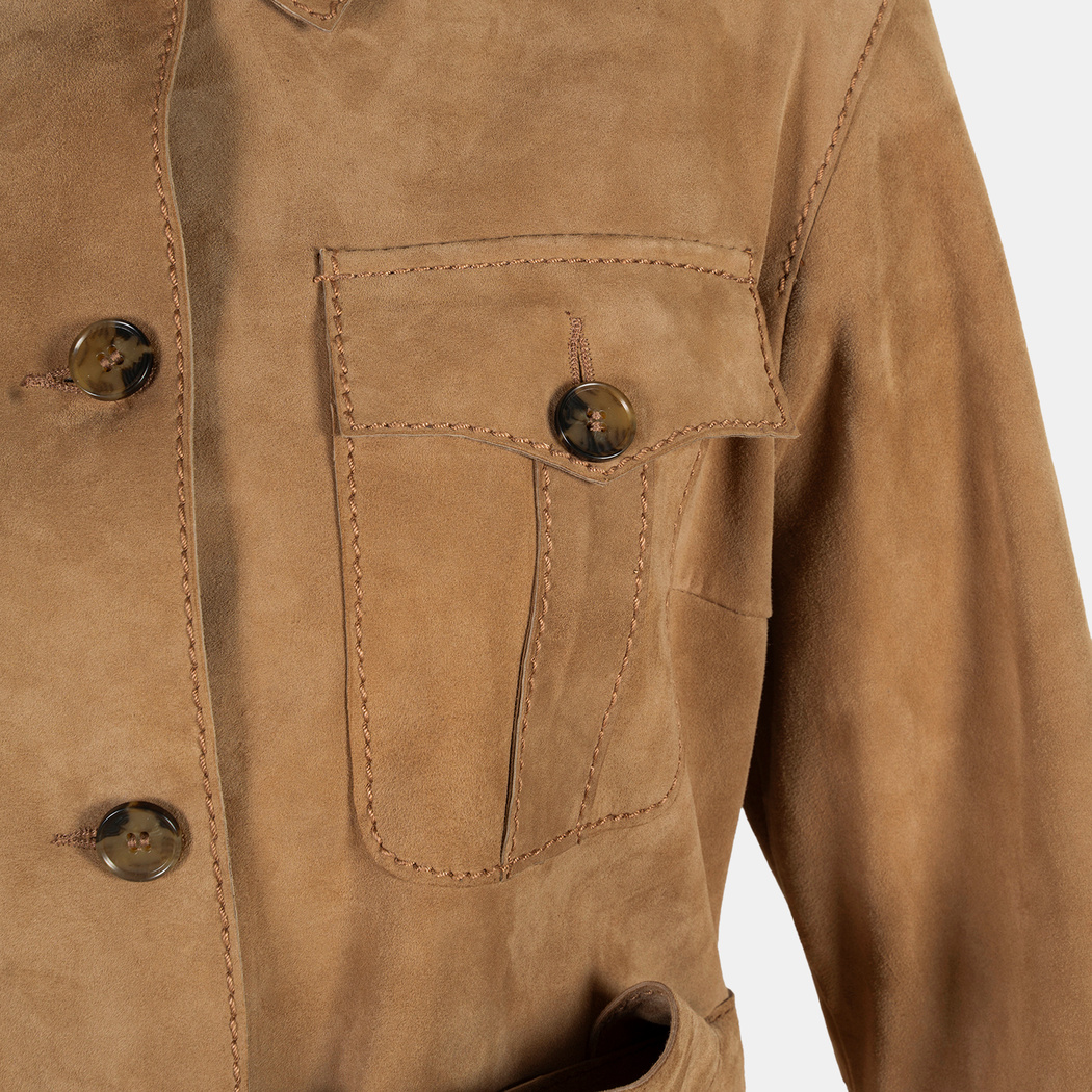 K14634 KADIN SÜET CEKET
