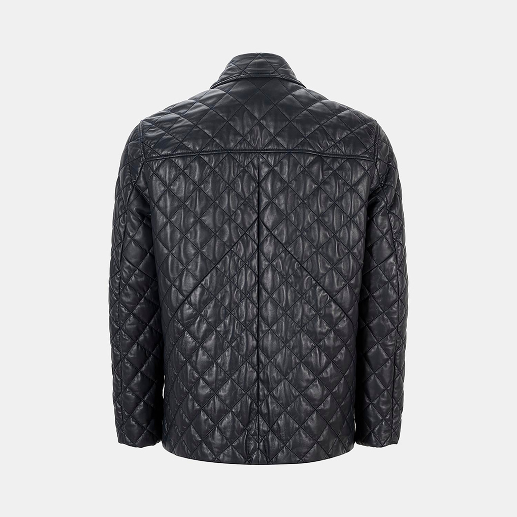 K14998 ERKEK KAPİTONELİ DERİ MONT