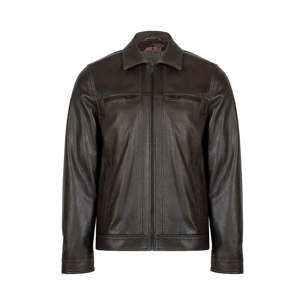 K15002 ERKEK DERİ CEKET