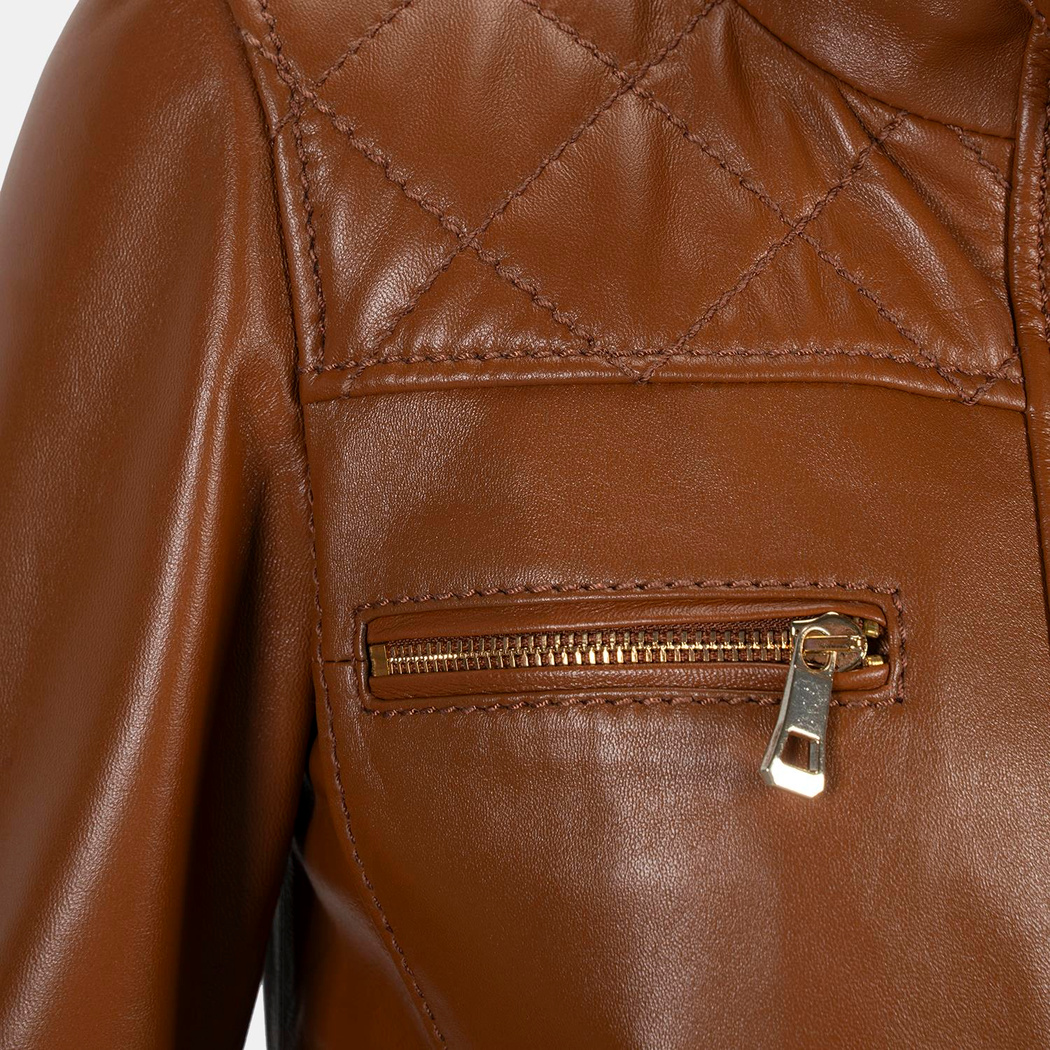 K15007 KADIN KÜRK YAKA MONT