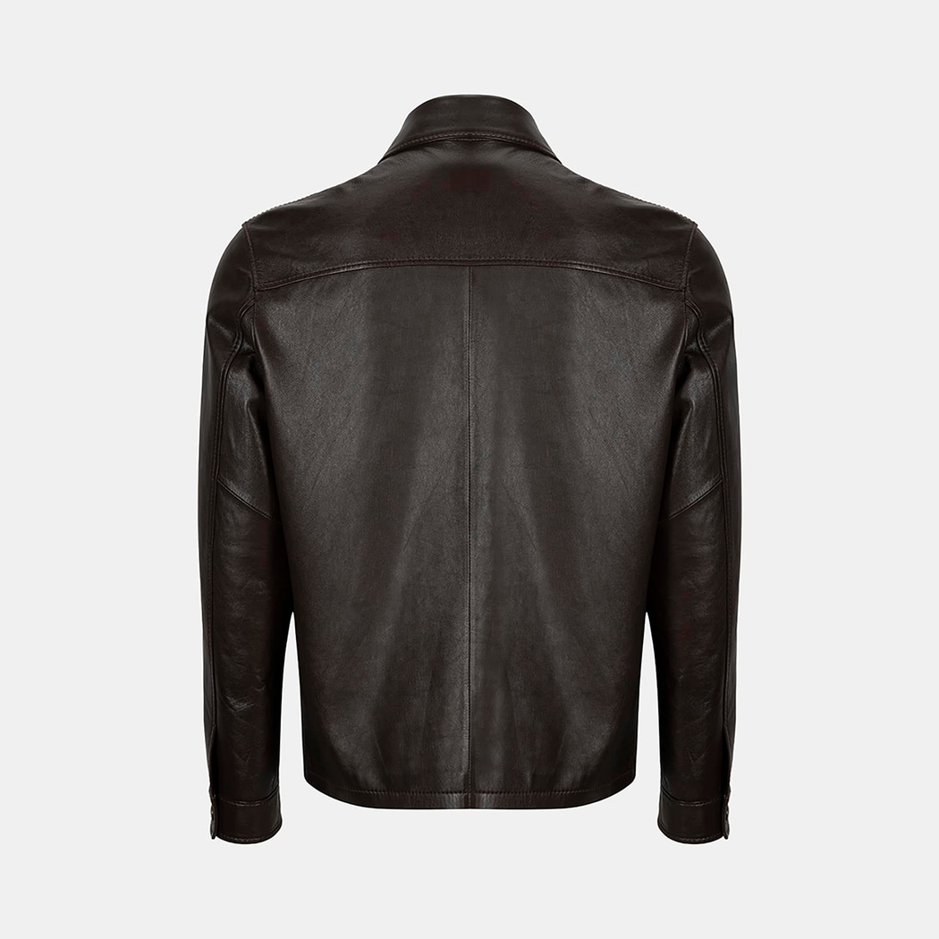 K15054 ERKEK DERİ CEKET-E