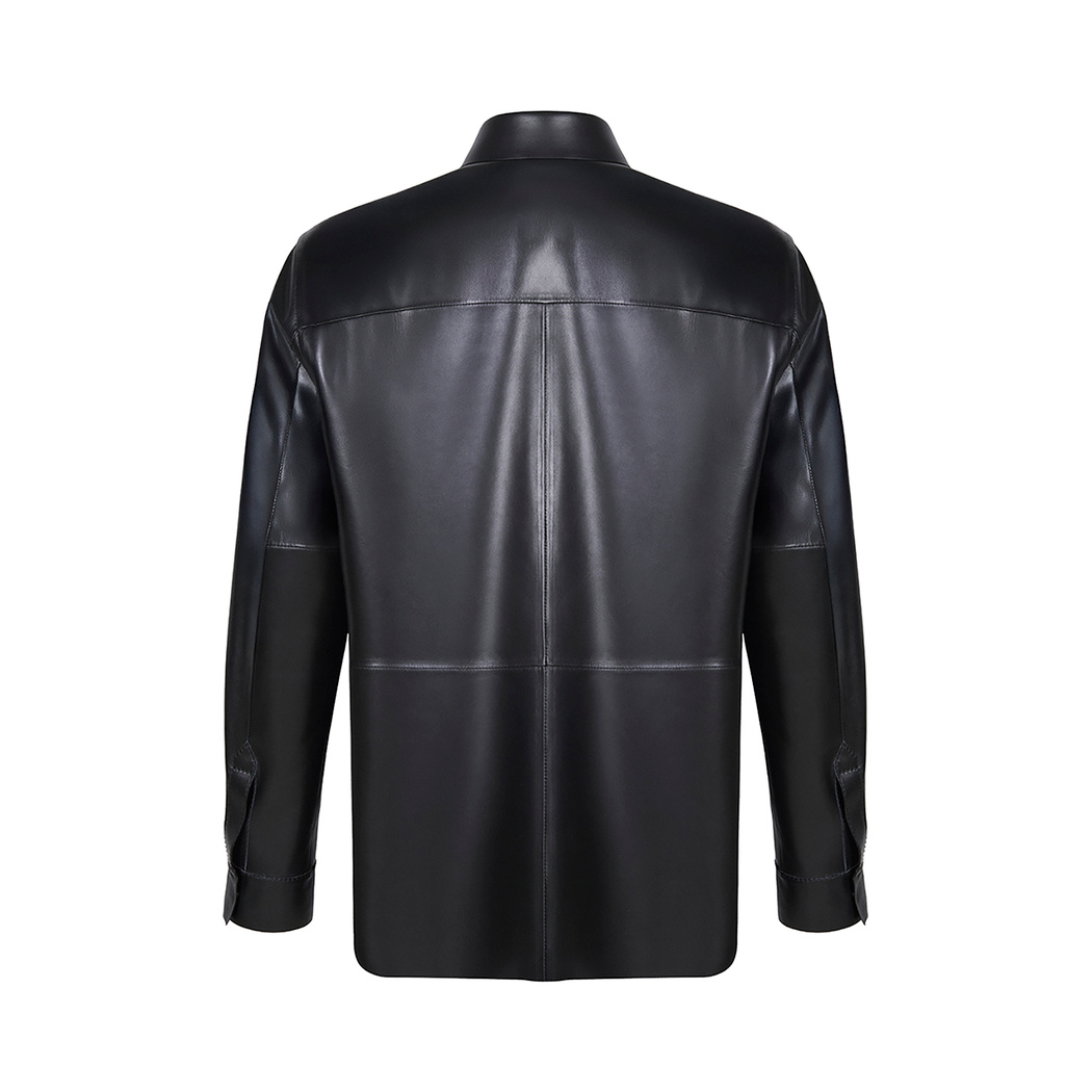 K15136 UNISEX DERİ GÖMLEK X KEIN