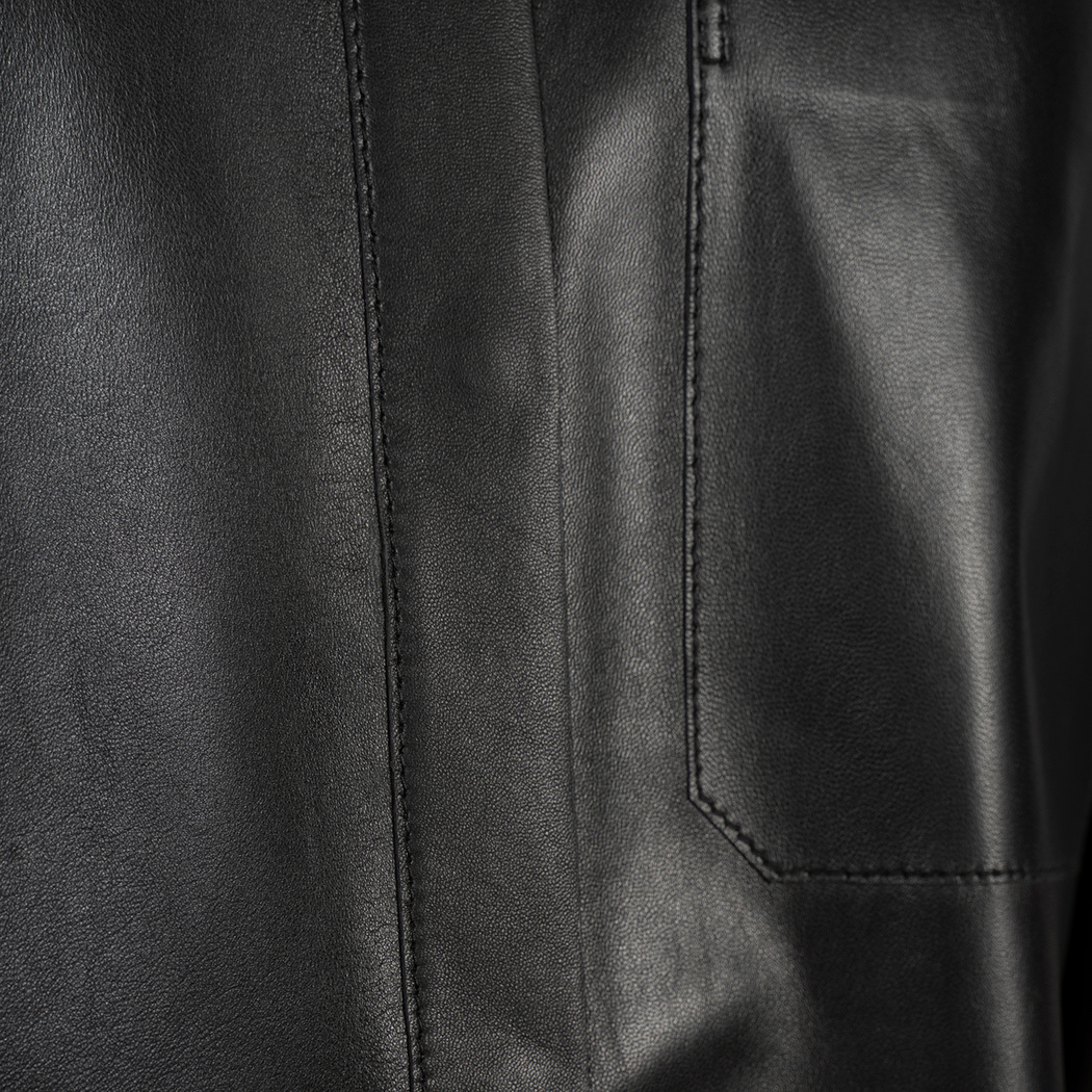 K15136 UNISEX DERİ GÖMLEK X KEIN