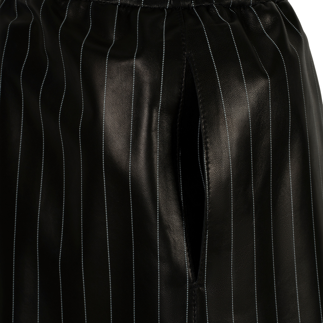 K15137 UNISEX DERİ ŞORT X KEIN