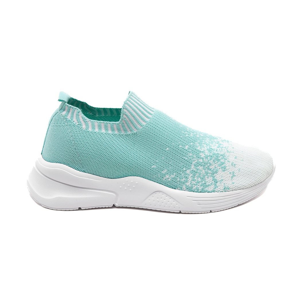 Kadın Açık Mavi Triko Spor Ayakkabı