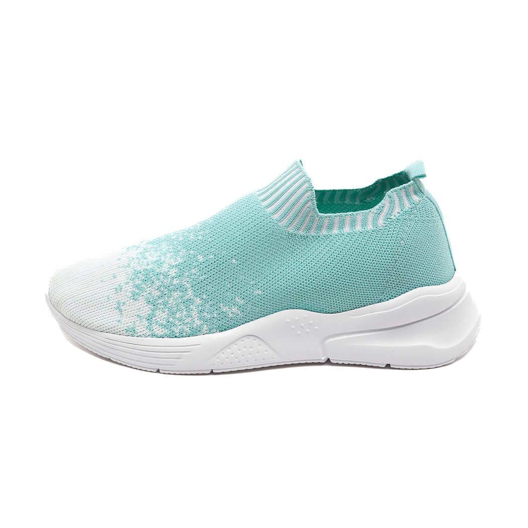 Kadın Açık Mavi Triko Spor Ayakkabı