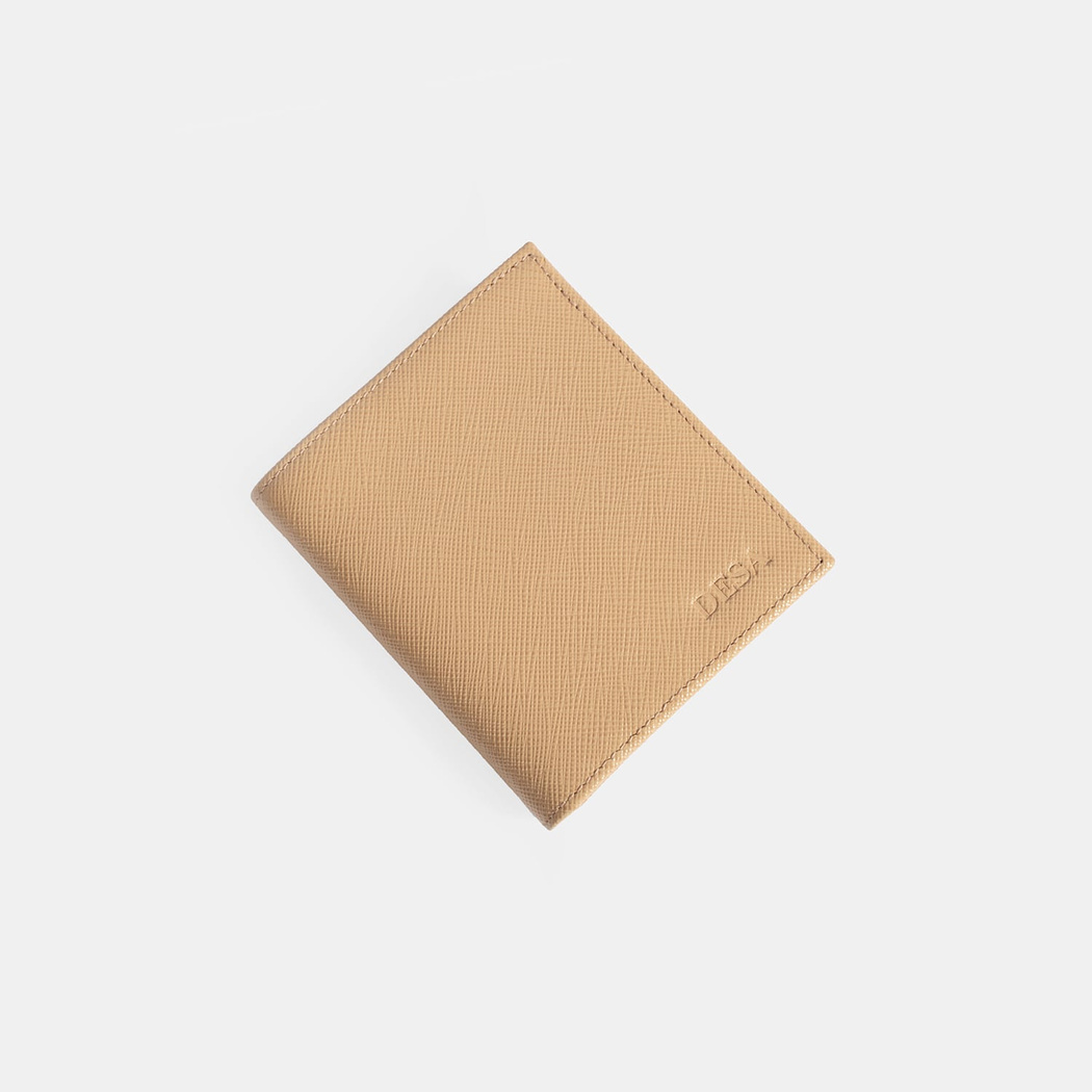 Kadın Bej Deri Cüzdan