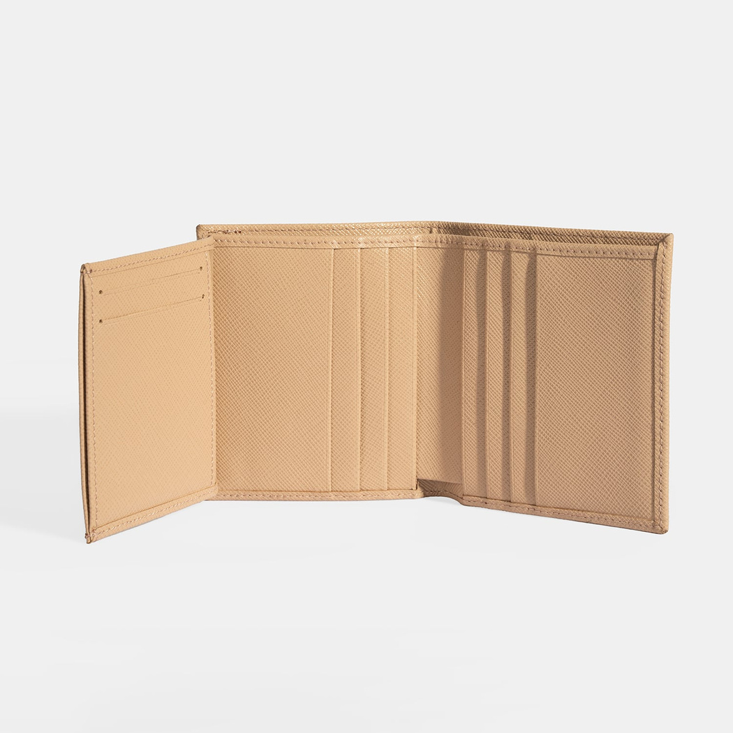 Kadın Bej Deri Cüzdan