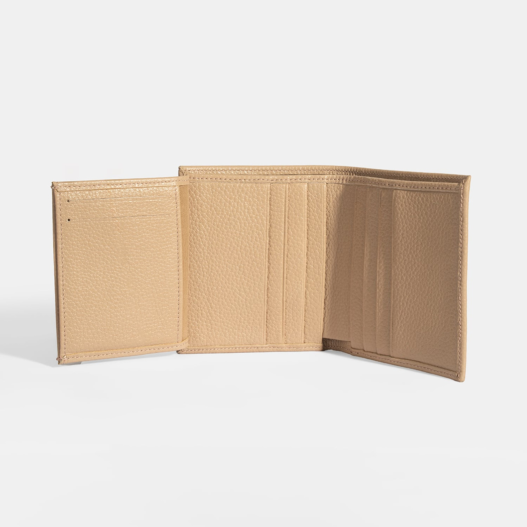 Kadın Bej Deri Cüzdan