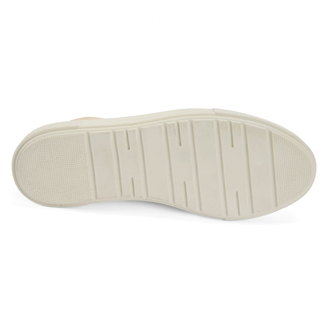 Kadın Bej Deri Günlük Ayakkabı