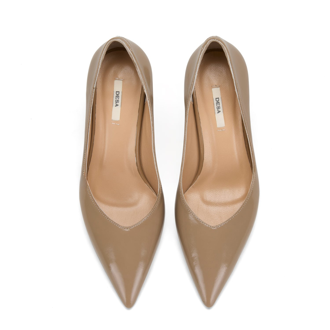 Kadın Bej Rugan Stiletto