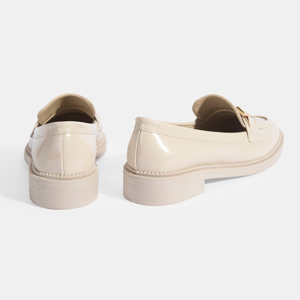 Kadın Bej Toka Aksesuarlı Günlük Ayakkabı