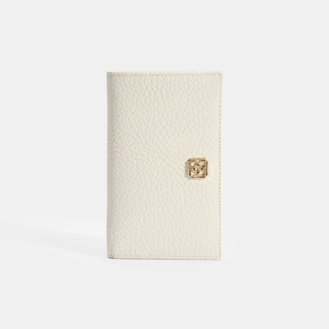 Kadın Beyaz Deri Cüzdan