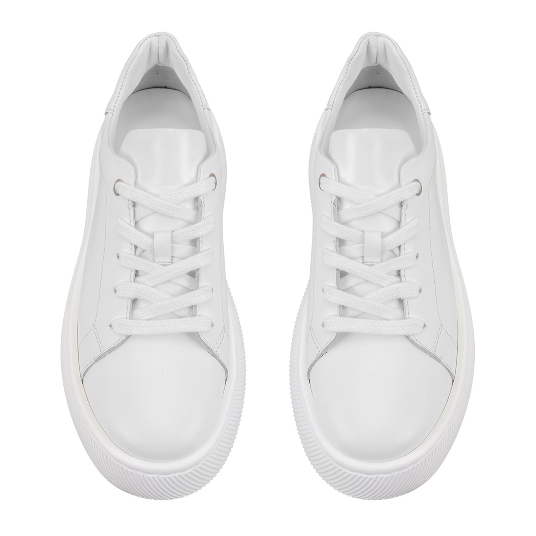 Kadın Beyaz Deri Günlük Ayakkabı