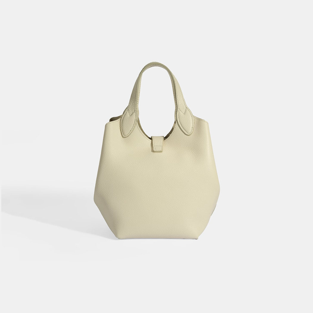 Kadın Beyaz Deri Omuz Çantası