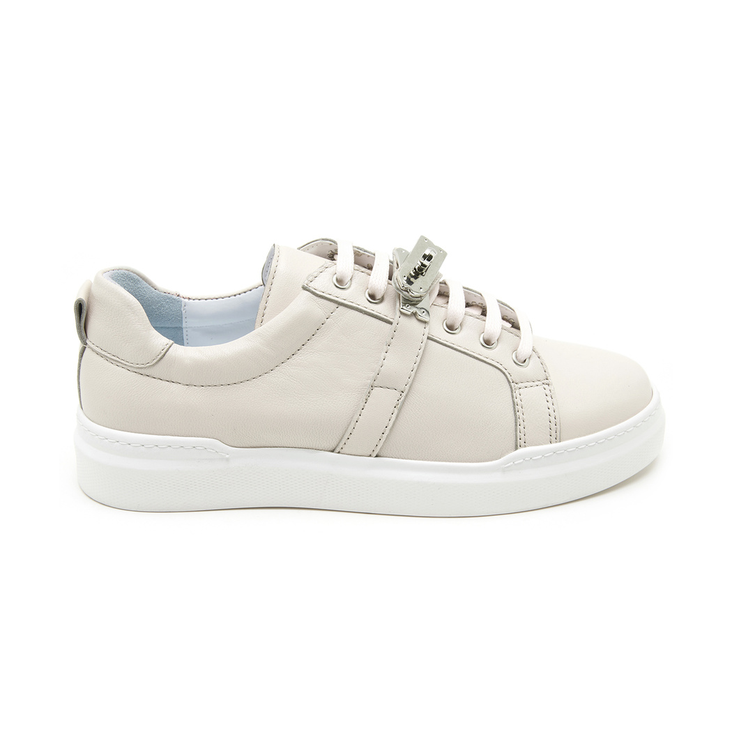 Kadın Beyaz Deri Spor Ayakkabı