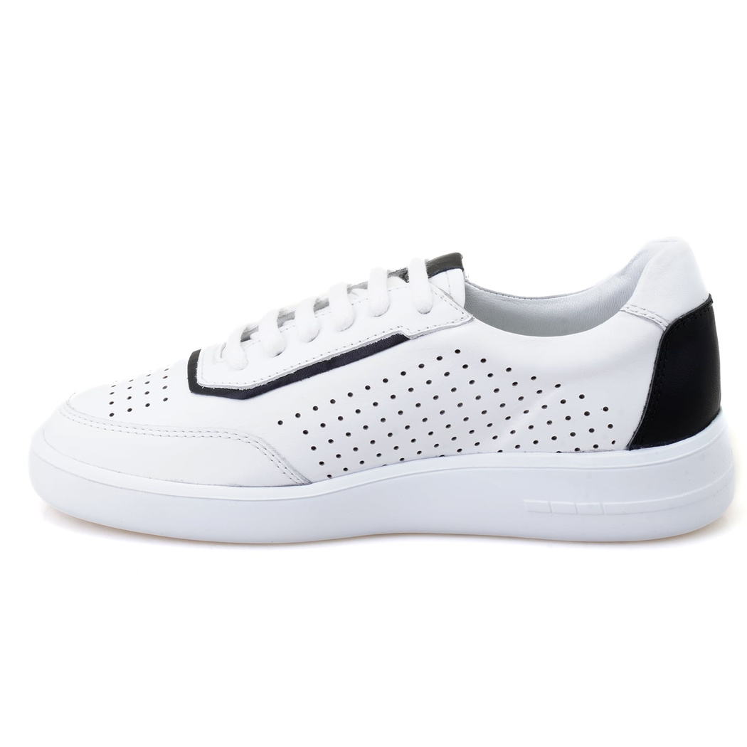 Kadın Beyaz Deri Spor Ayakkabı