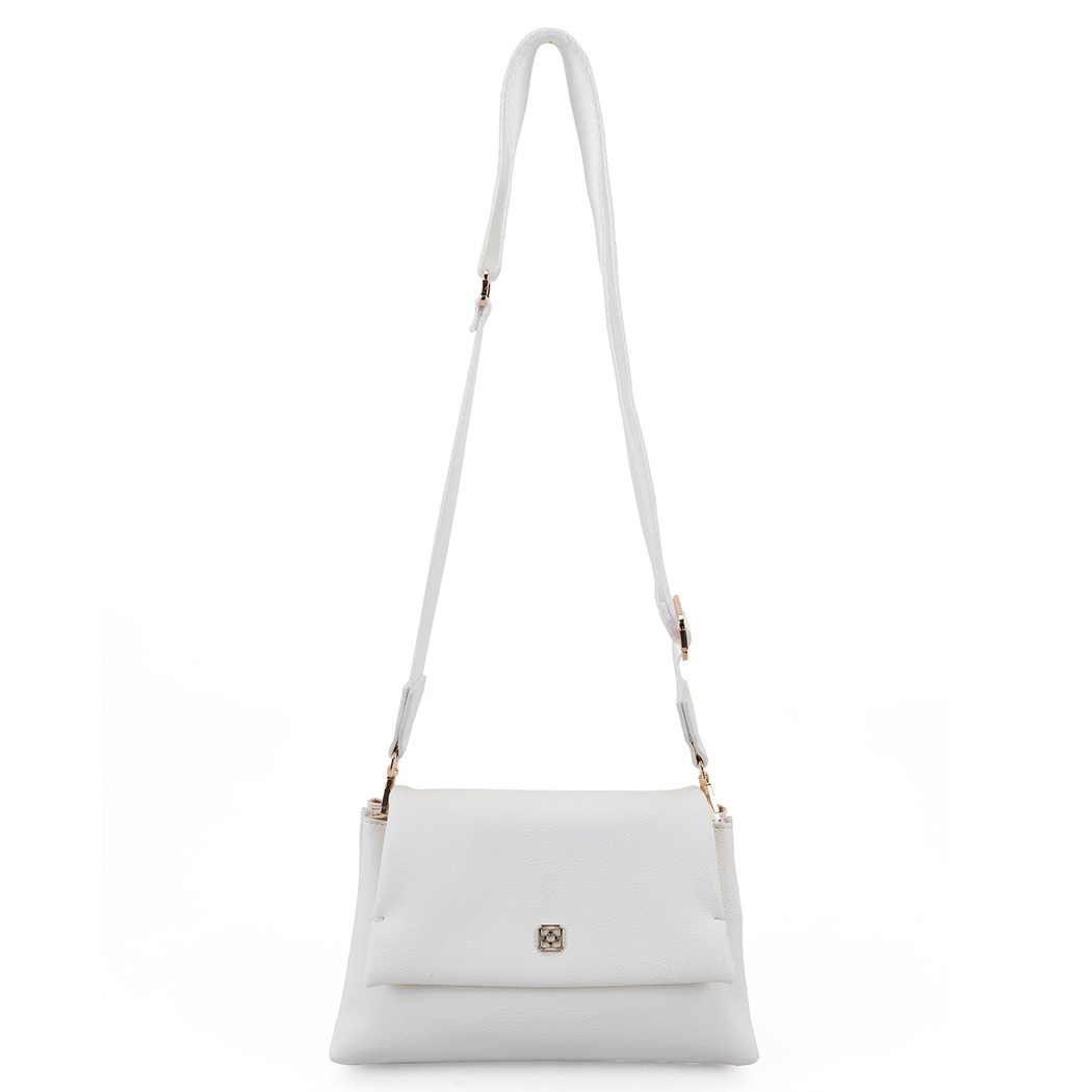 Kadın Beyaz Postacı Çantası