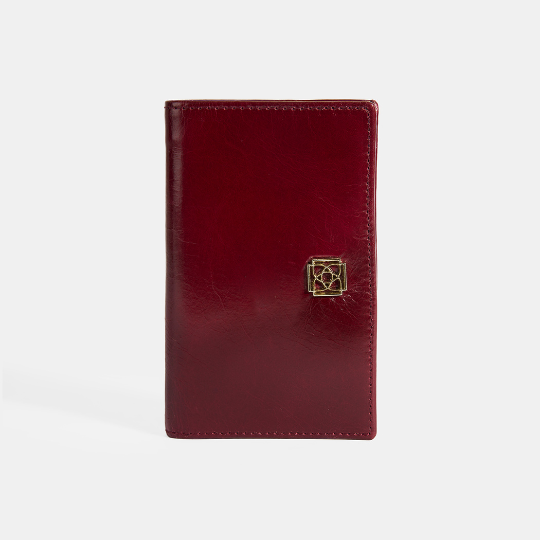 Kadın Bordo Deri Cüzdan