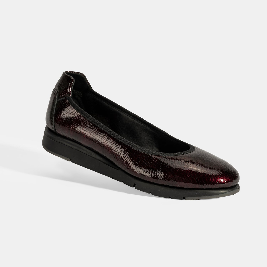 Kadın Bordo DesaComfort Günlük Deri Ayakkabı