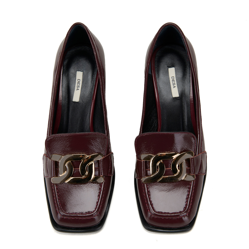 Kadın Bordo Klasik Ayakkabı