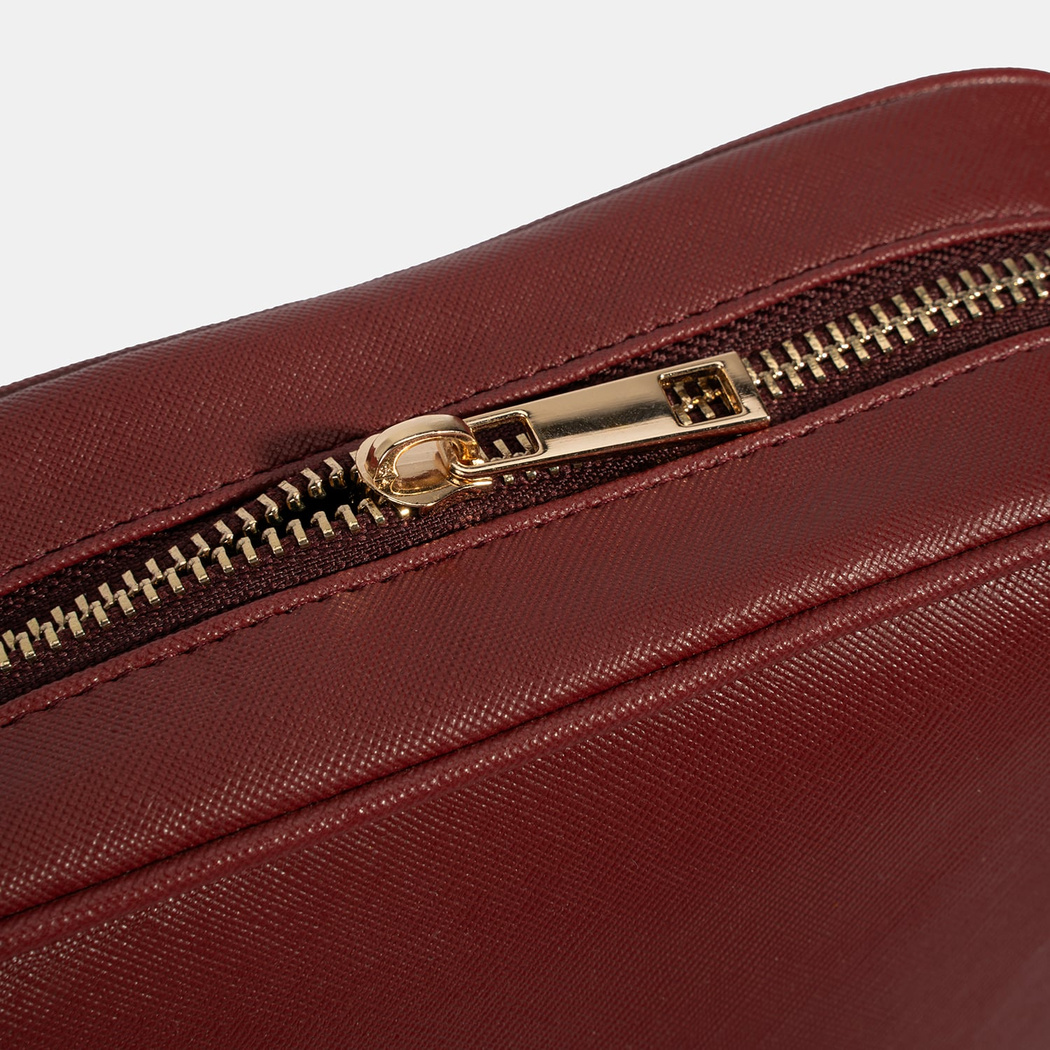 Kadın Bordo Omuz Askılı El Çantası