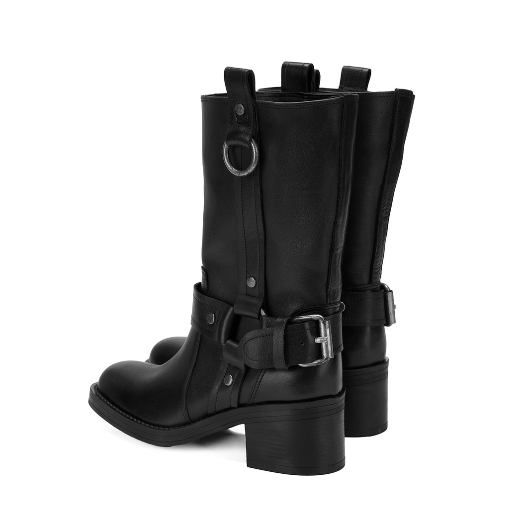 Kadın Deri Kovboy Çizme