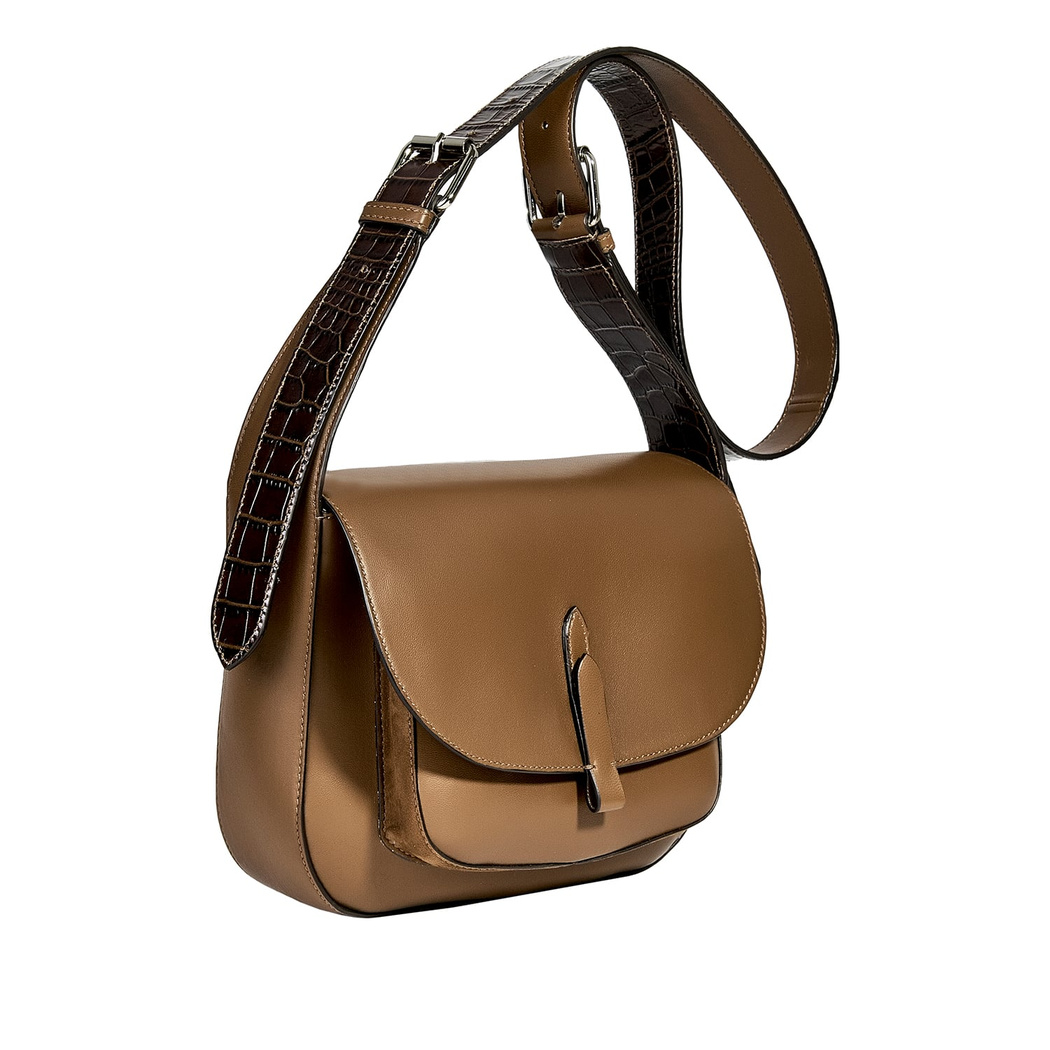 Kadın Deri Postacı Çantası