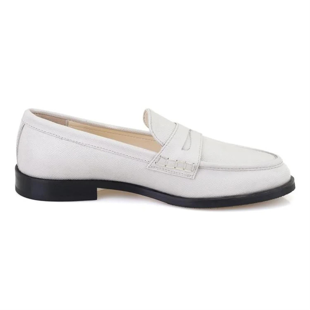 Kadın Ekru Deri Günlük Ayakkabı