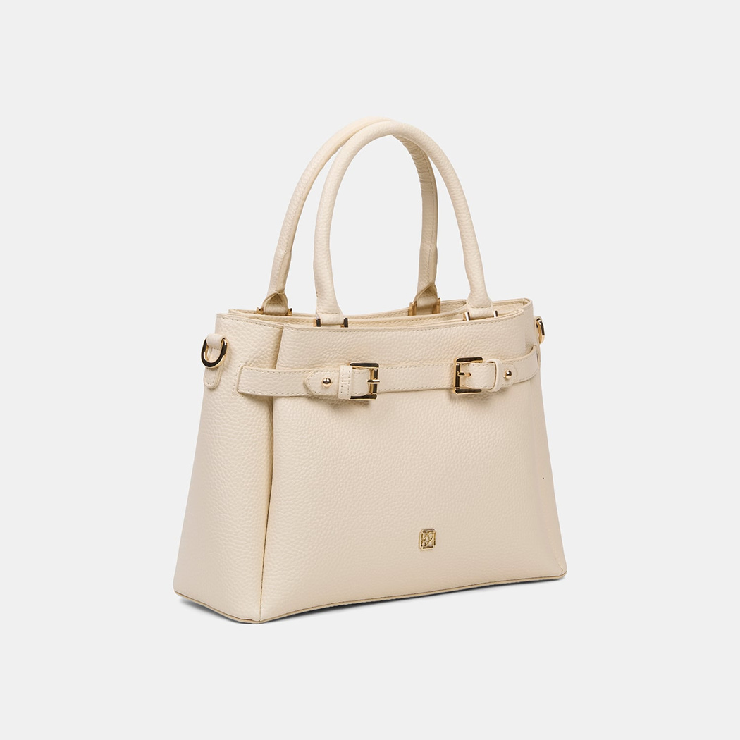 Kadın Ekru Omuz Askılı El Çantası