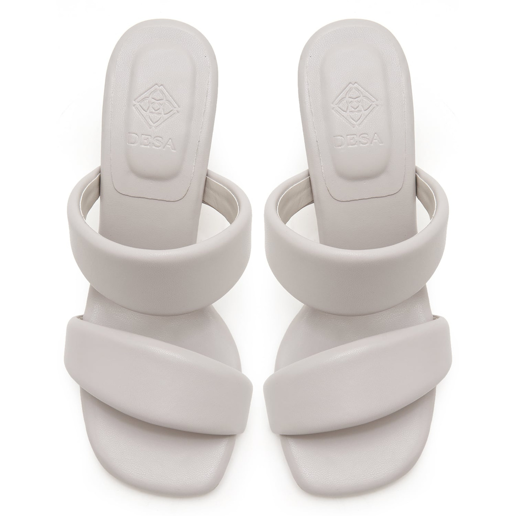 Kadın Gri Topuklu Terlik