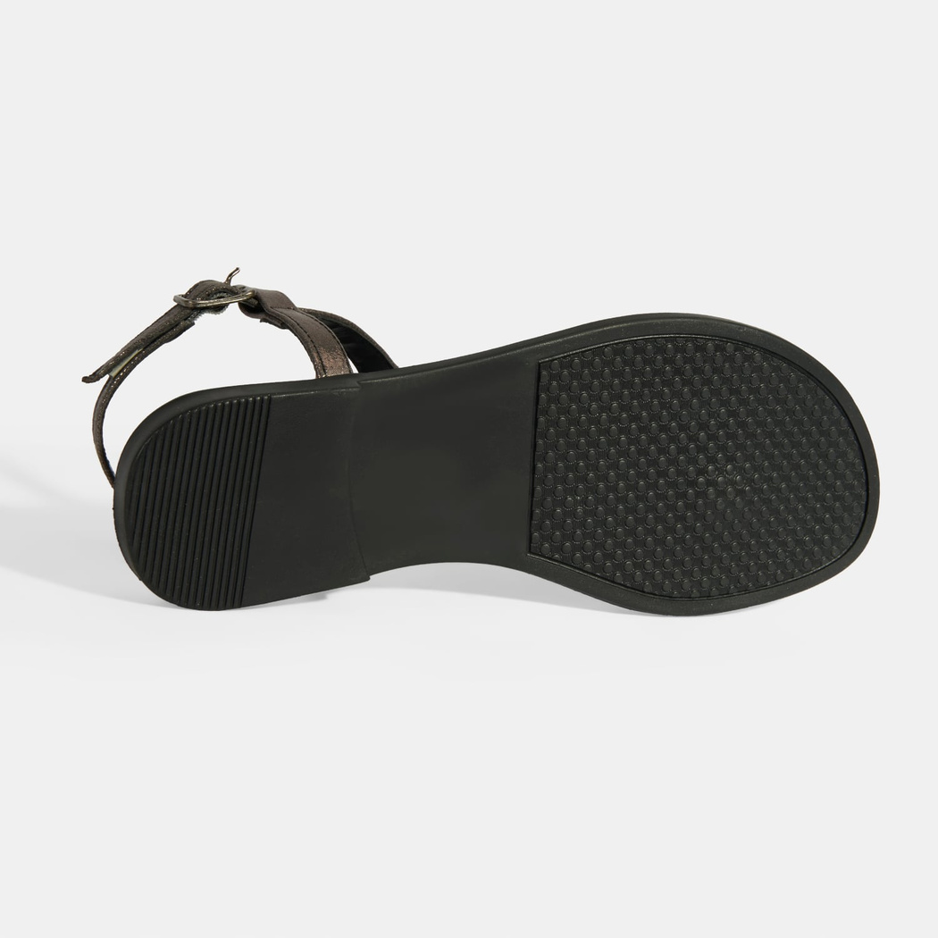 Kadın Gümüş Parmak Arası Sandalet