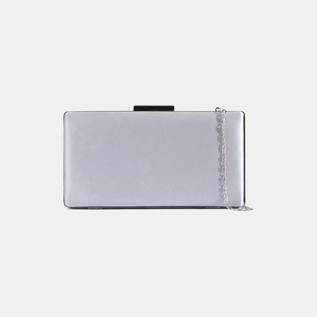 Kadın Gümüş Portföy Gece Çantası