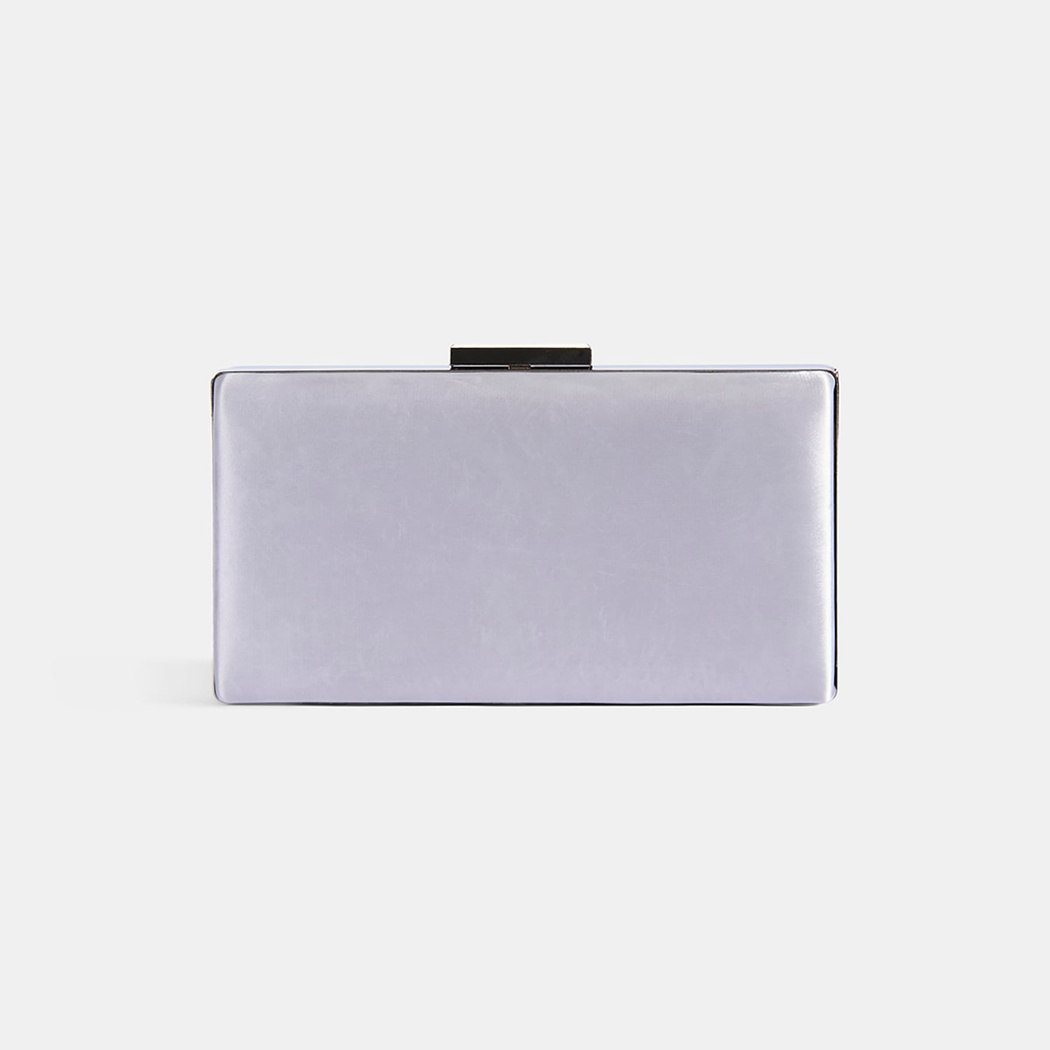 Kadın Gümüş Portföy Gece Çantası