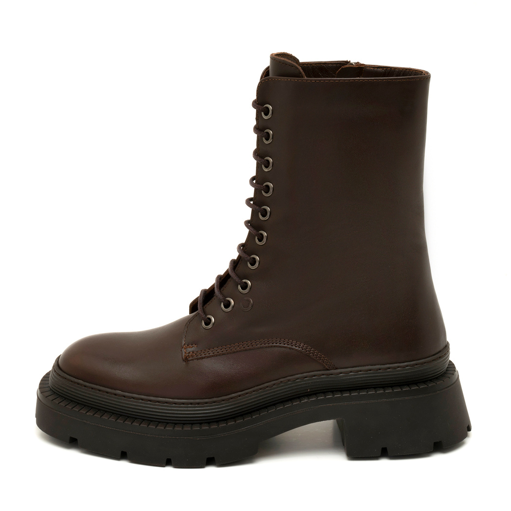 Kadın Kahve Deri Bot